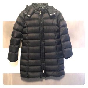 Add down jacket. Kids.